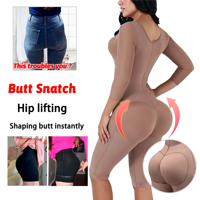 SculptEase Firm Compression Seamless Bodysuit Shaper